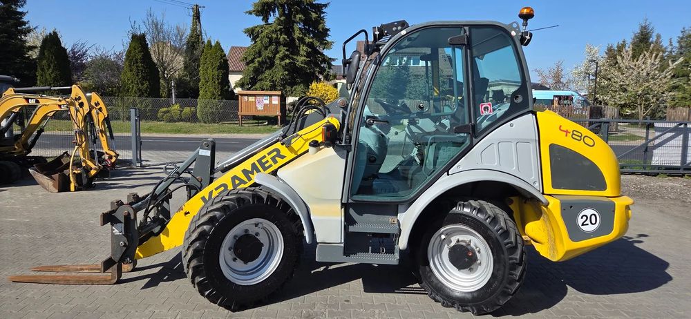 Kramer <<Kramer 480, 2014R, łyżka+widły, pływające ramię, z Niemiec>>  <<Kramer 480, 2014R, łyżka+widły, pływające ramię, z Niemiec>>