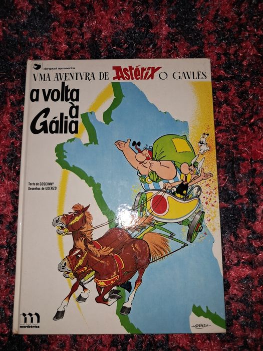 Colecção  de 7 livros do Astérix