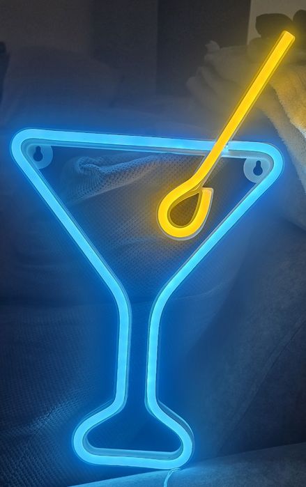 Lampa koktajlowa LED Neon