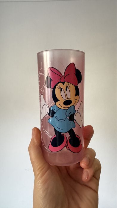 Szklanka kolekcjonerska Minnie Mouse z Disneyland Paris France