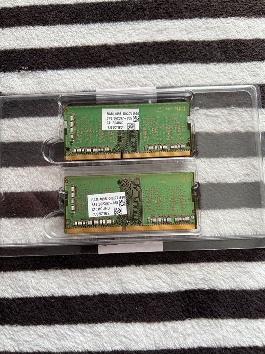 Pamiec ram do laptopa DDR4 2x4gb 4gb 8gb