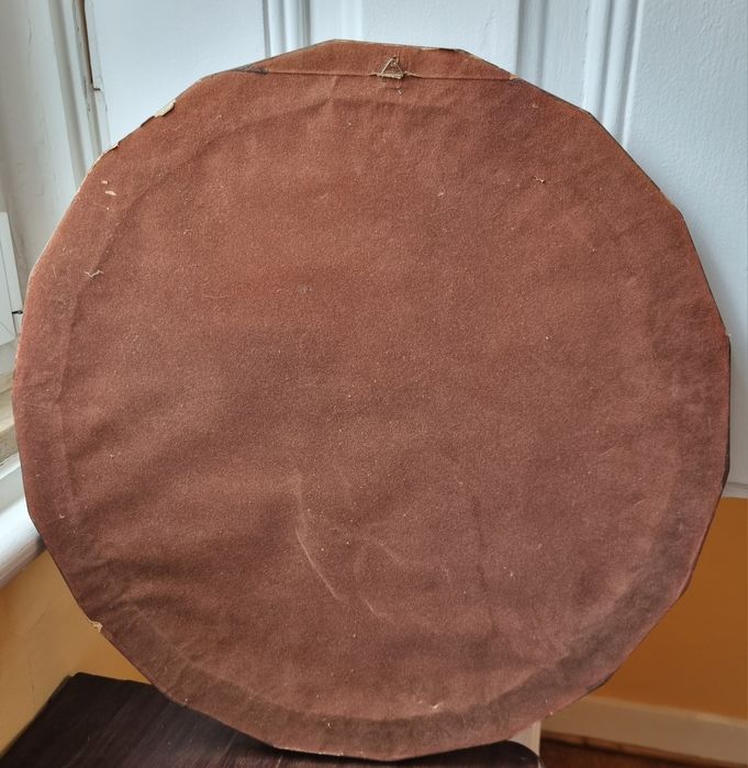 Quadro antigo moldura madeira