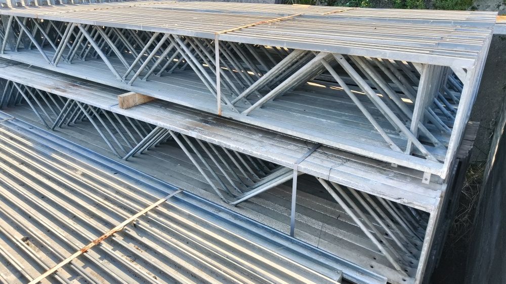 Kratownica dachowa 6,3m, dźwigar dachowy, konstrukcja stalowa