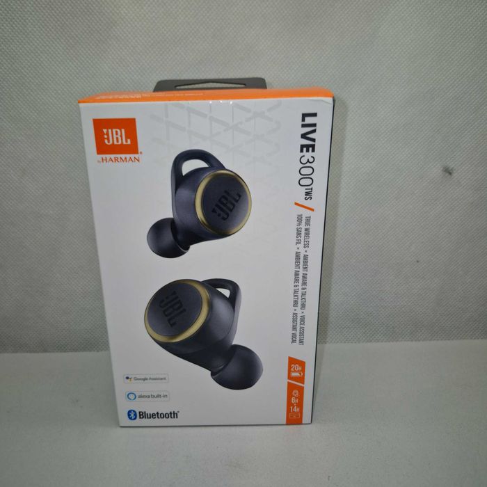 Słuchawki bezprzewodowe JBL Live 300 TWS; Komis Jasło Igielna