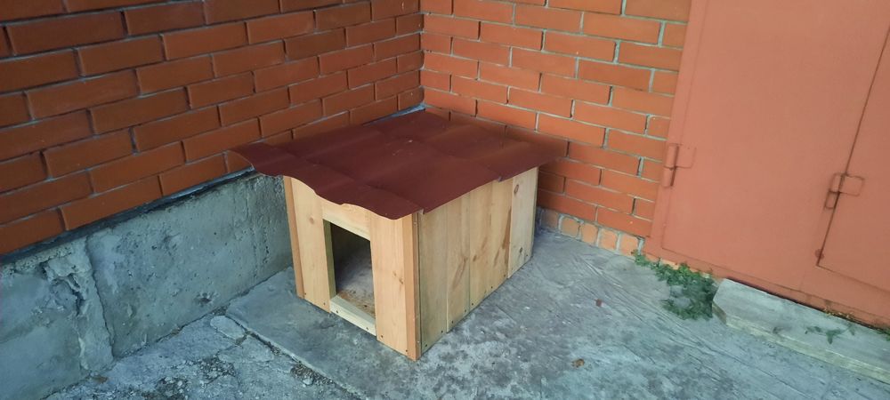 Будка для собаки утеплена, ціна бомба дешевше ніж купити матеріал і зр