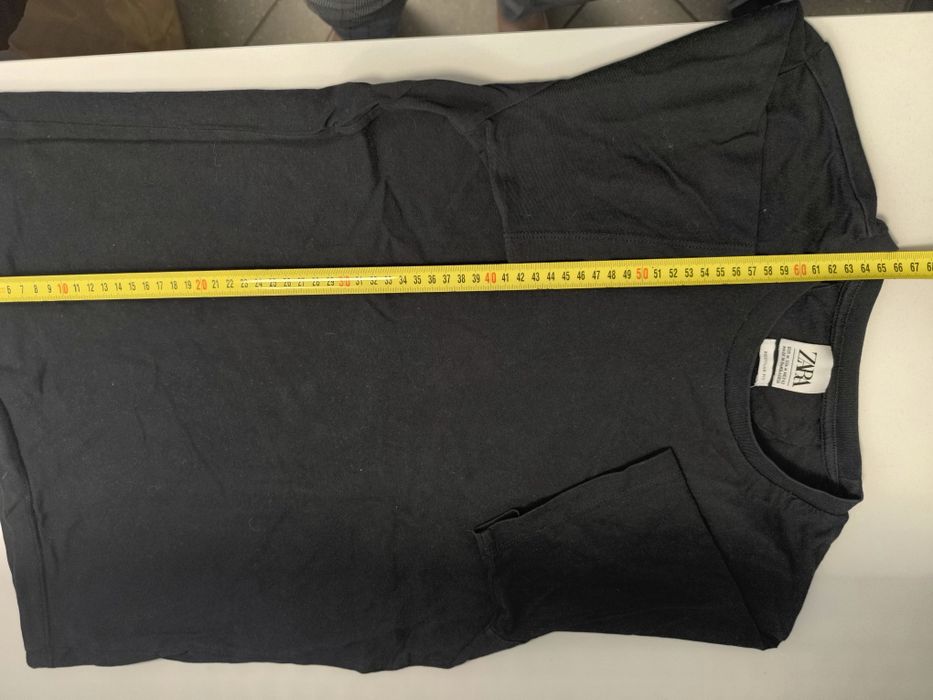 T-shirt czarny Zara M