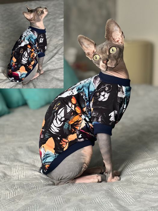 Одяг для котів Сфінксів