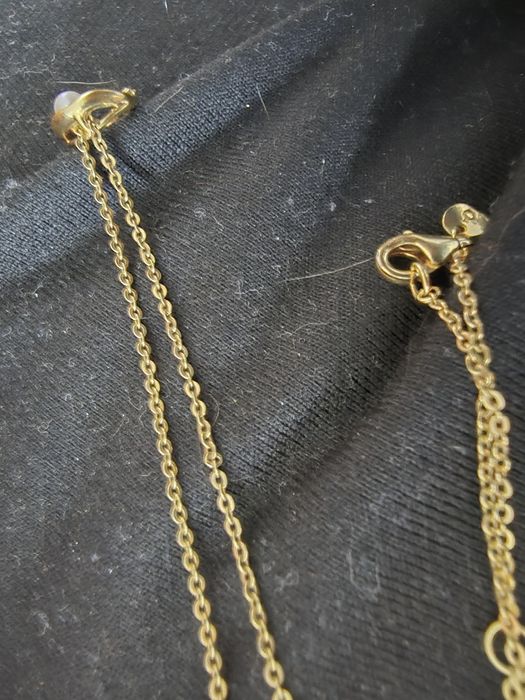 Colar banhado a ouro