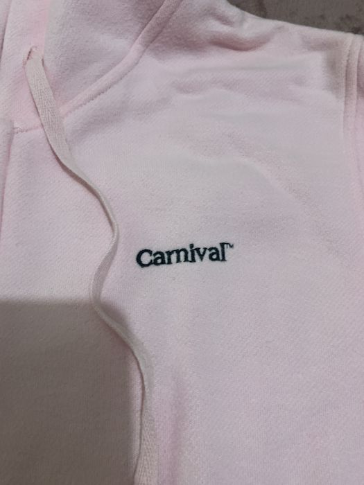 Casaco com carapuço cor-de-rosa “Carnival” tamanho XL novo