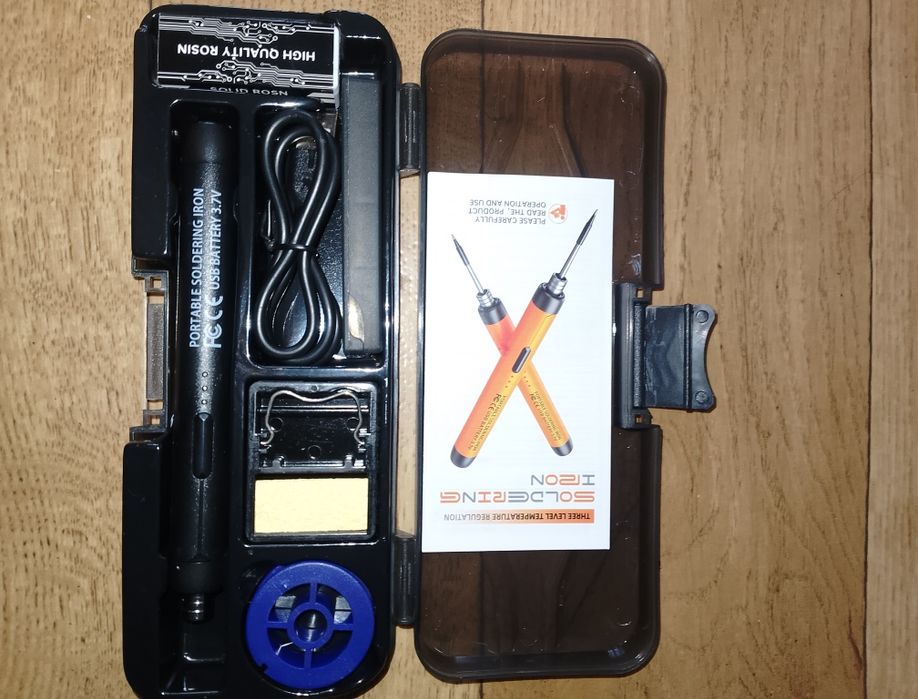 Паяльник  с USB зарядкой.