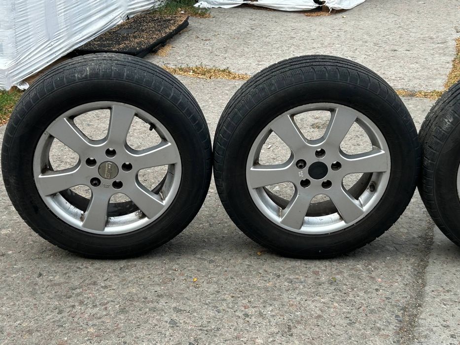 диски титани комплект дисків пасат б6 гольф 5 6 5/112 16 радіус Volkswagen