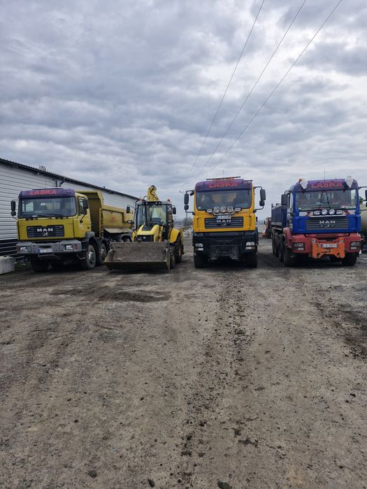 Usługi koparko-ładowarka koparka kołowa