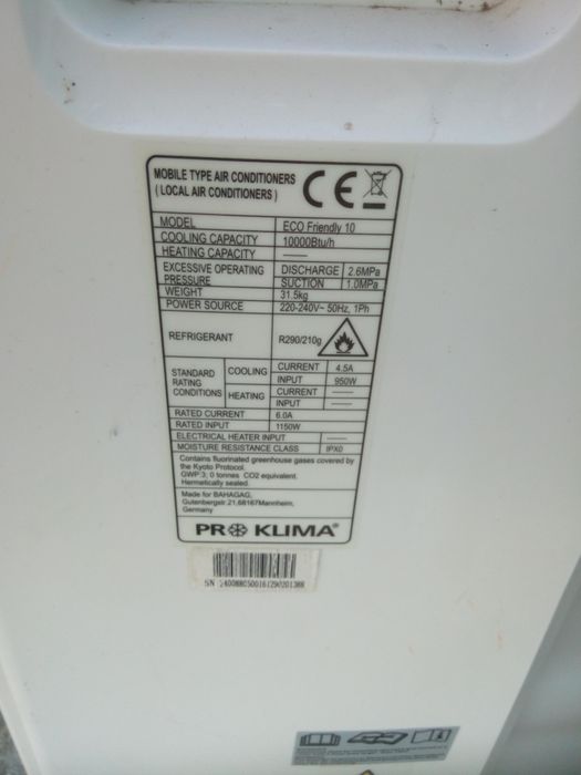 Pro Klima Pro Klima  klimatyzator