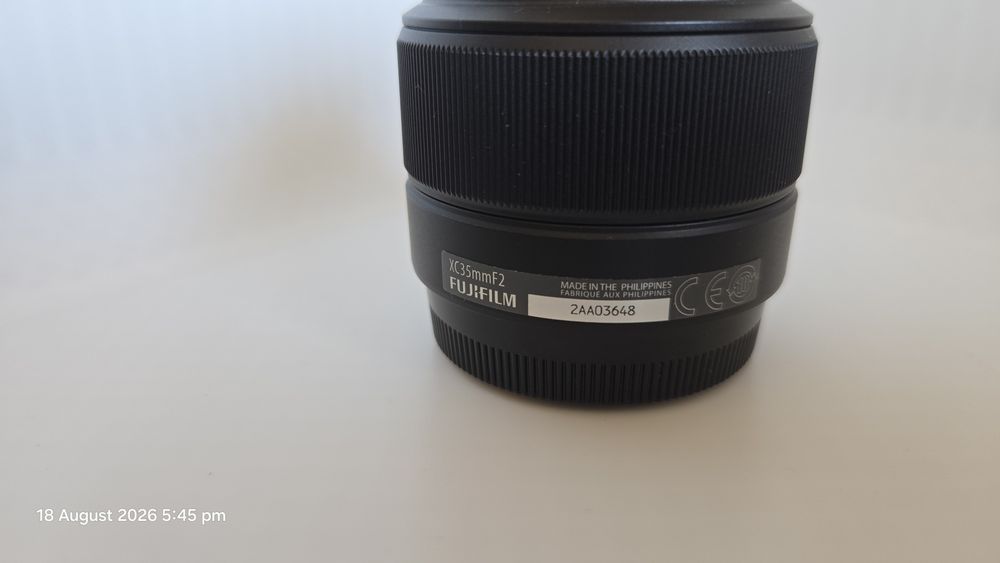 Fujinon XC 35mm F2 (usada) inc. Caixa