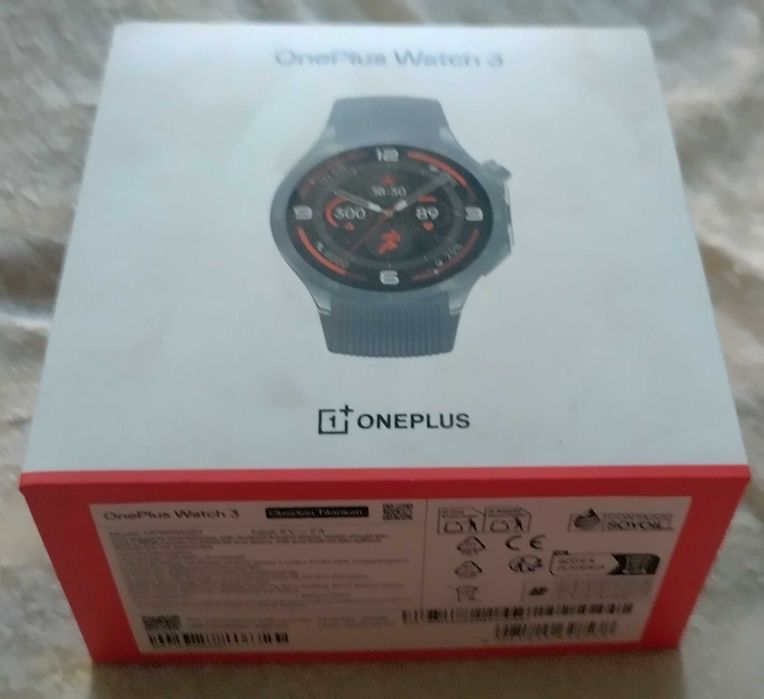 SMARTWATCH OnePlus Watch 3, duży, TITANIUM BLACK nowy