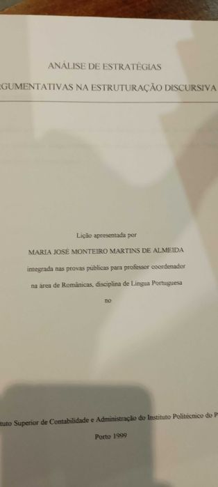 Análise de Estratégias Argumentativas na Estruturação Discursiva