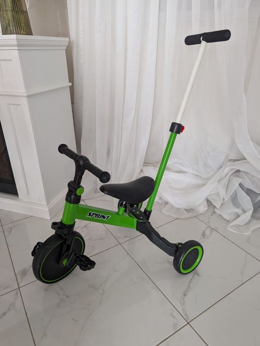 Триколісний велосипед трансформер