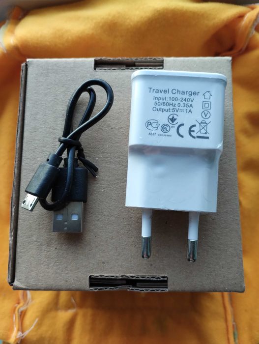 Блок зарядное устройство для телефона повербанка micro USB микро ЮСБ