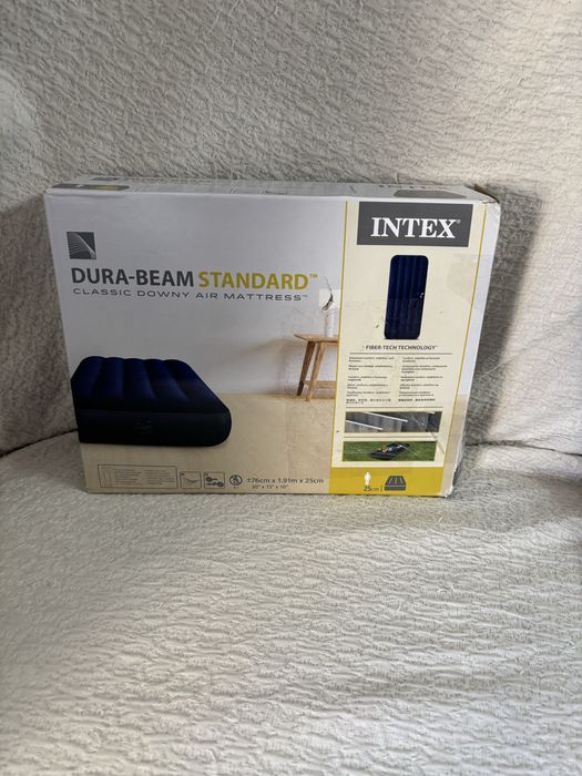 Intex colchão insuflável de campismo 76x191x25cm