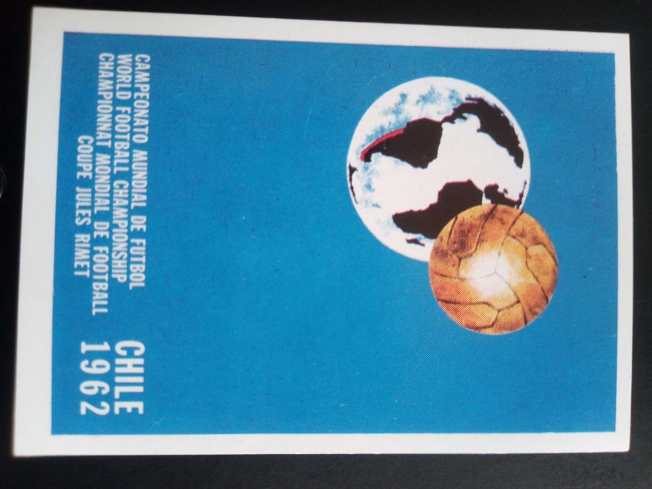 Cromo Panini World Cup Story Chile 1962
