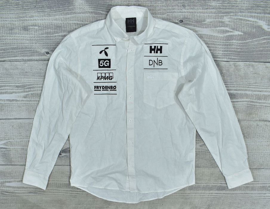 Helly Hansen Konopno Bawełniana Koszula Logowana M