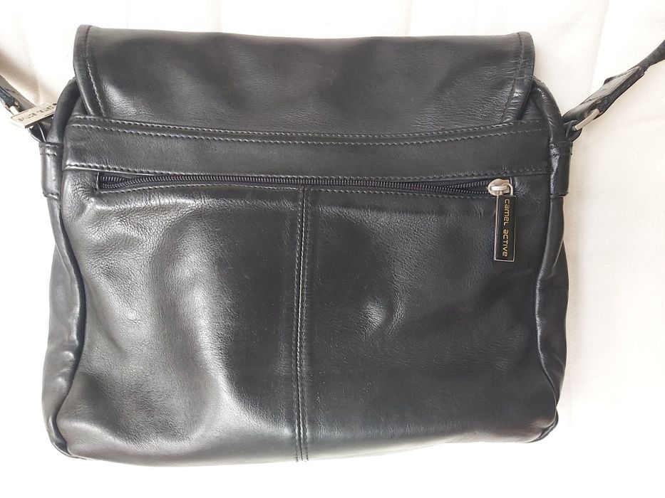 Mala Camel Active, em couro