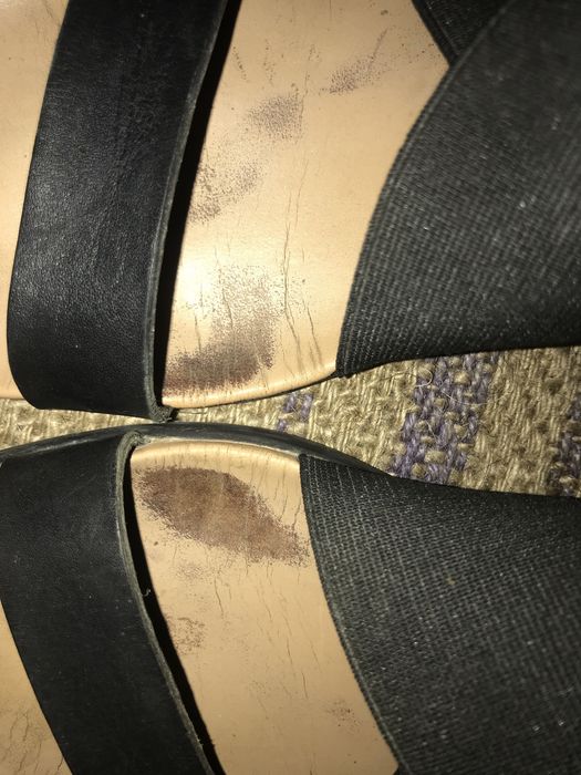 Buty Sandały Kazar 38 czarne, używane, skórzano-gumowe