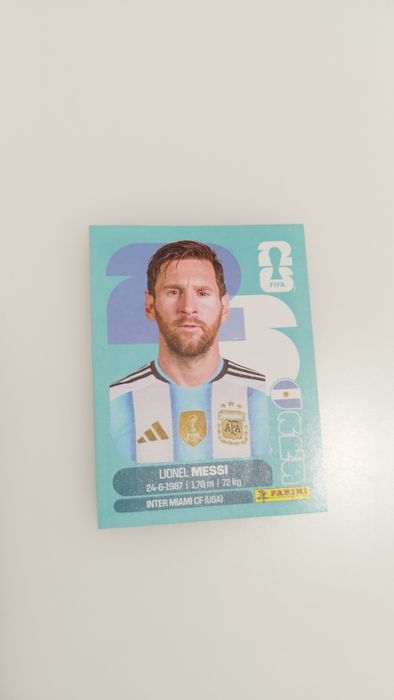 Cromo LIONEL MESSI Mundial 2026