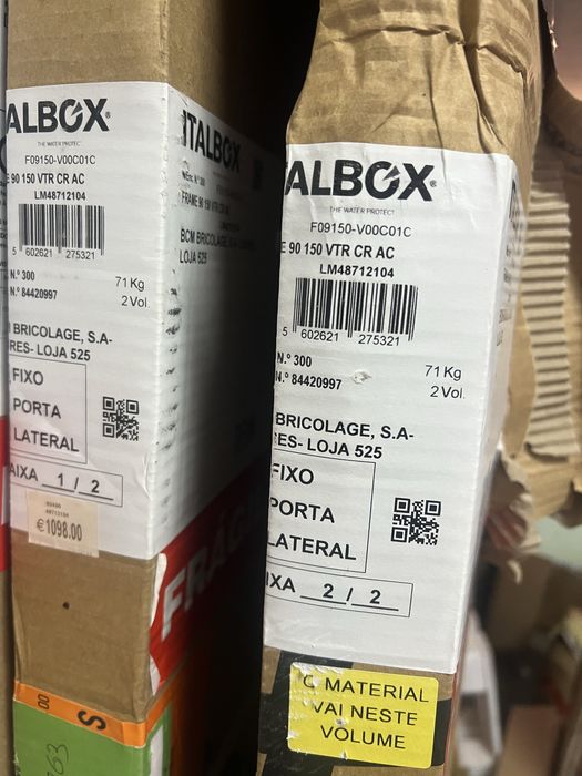 Vidros / Frontal duche Novo Iralbox