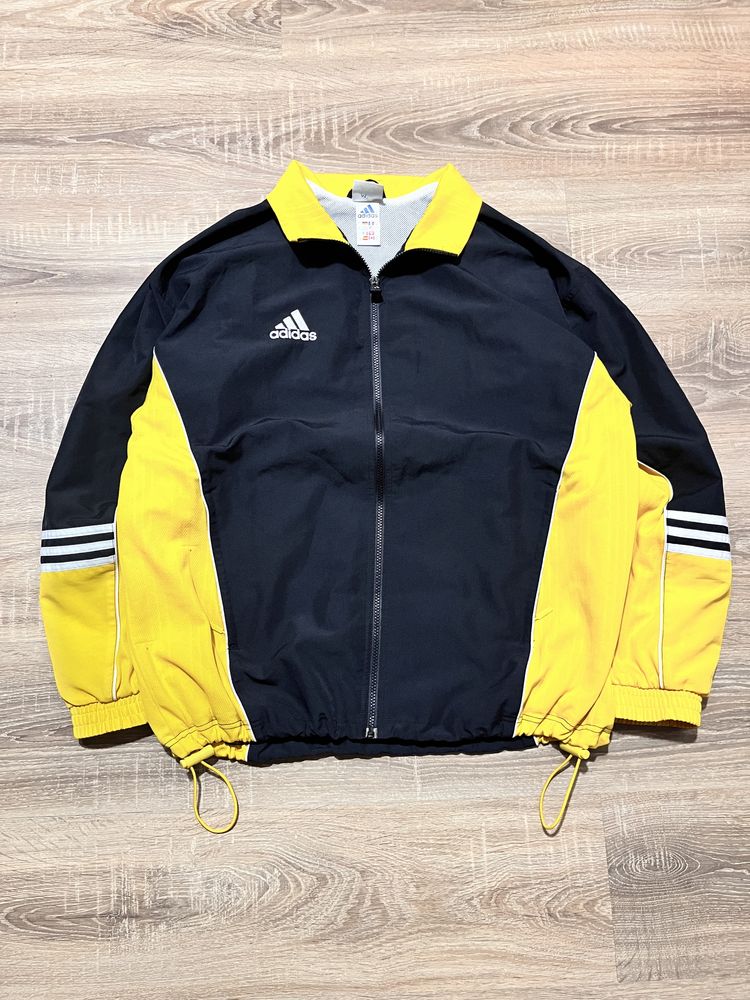 Adidas colorful windbreaker discount