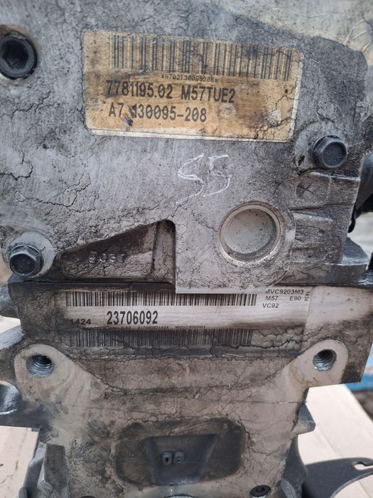 Silnik Blok M57n2 235KM BMW E60 E90 E70 E83