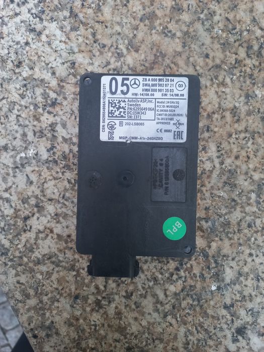 Vendo sensor Radar mercedes w205 Novo