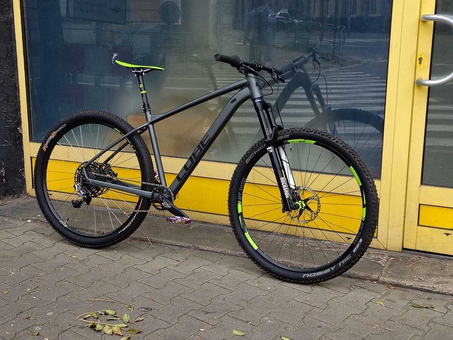 Sprzedam rower MTB na nowej ramie CUBE AimRace z markowym sprzętem