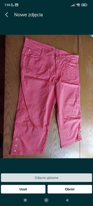 Spodnie damskie 3/4 r. 36