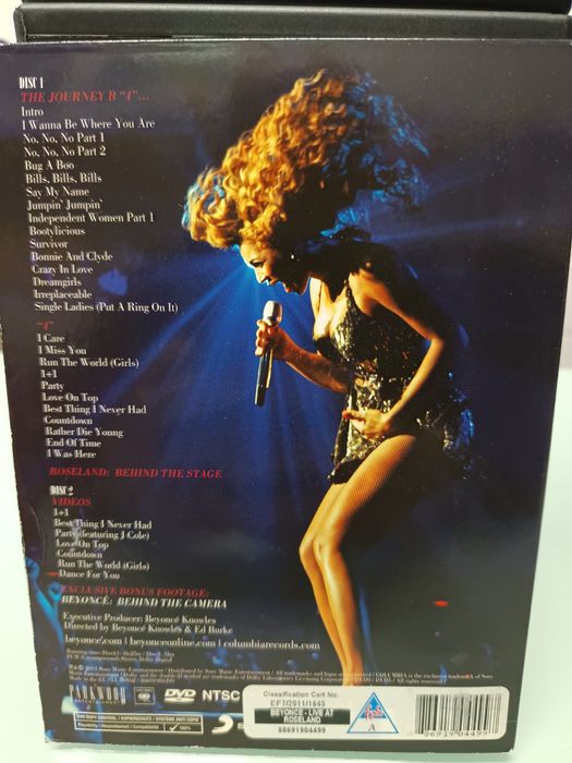 DVD edição especial colecionador Beyoncé
