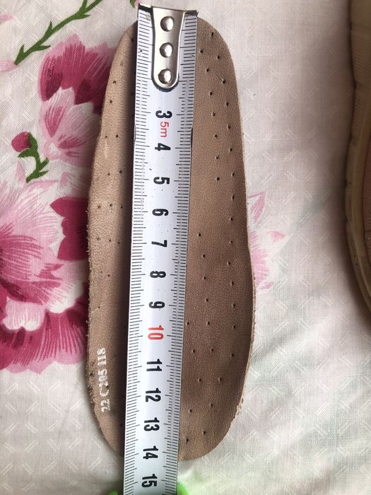 Демісезонні шкіряні черевички ecco 22 розмір