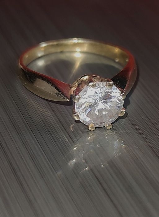 Pierścionek z brylantem 0.75ct G/VVS1 | GIA | Pełna ekspertyza rzeczoznawcy- ZAMIANA!