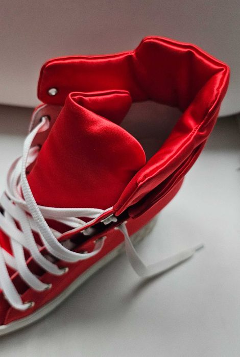 Casadei orginalne sneakersy koturna roz 40