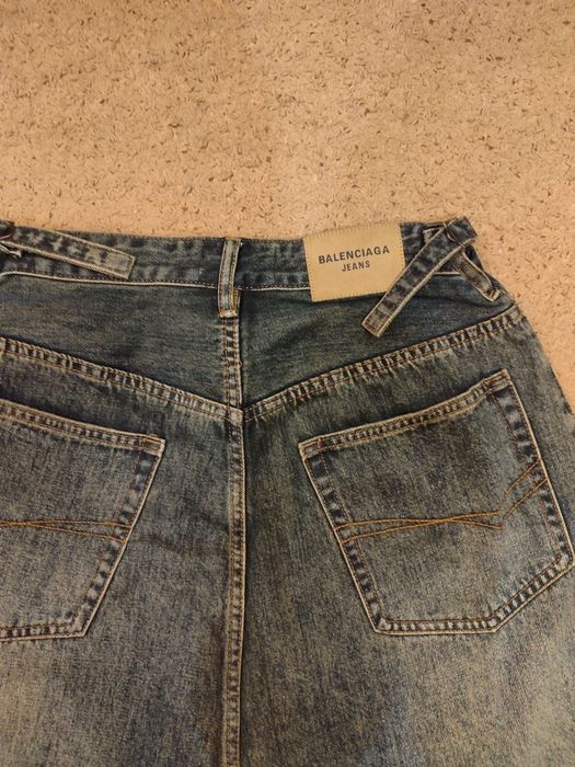 шорты Balenciaga Washed Green