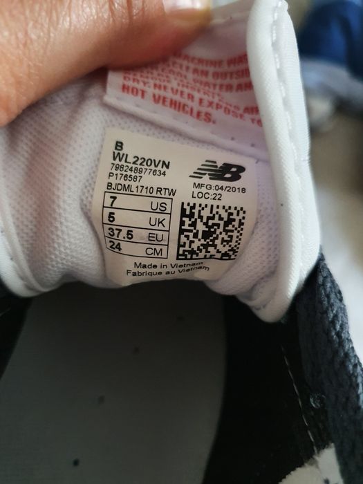 Adidasy New Balance 37,5 nowe damskie