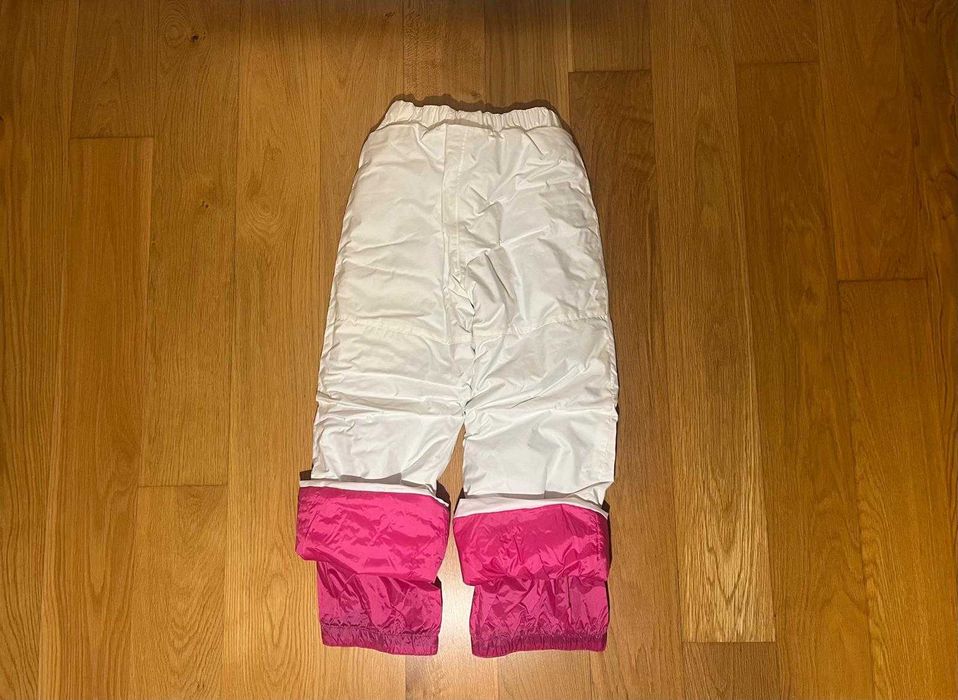 Calças de Ski/Snowboard criança Branco/Rosa