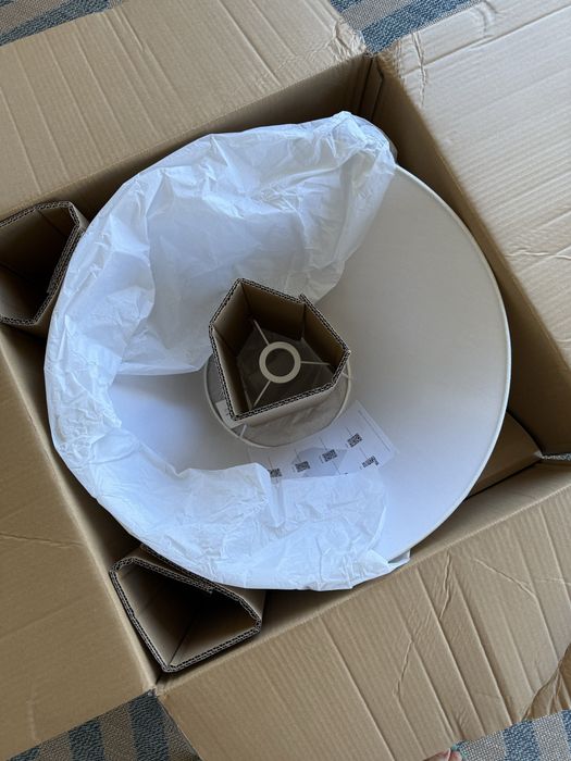 Abajur em linho 50cm Sklum