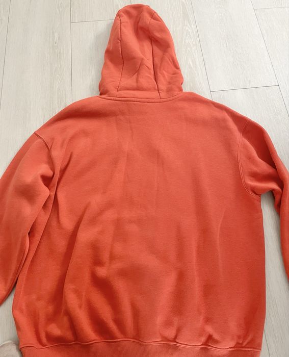 Pomarańczowa bluza z kapturem Nike