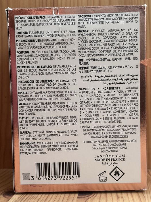 La vie est belle iris absolu