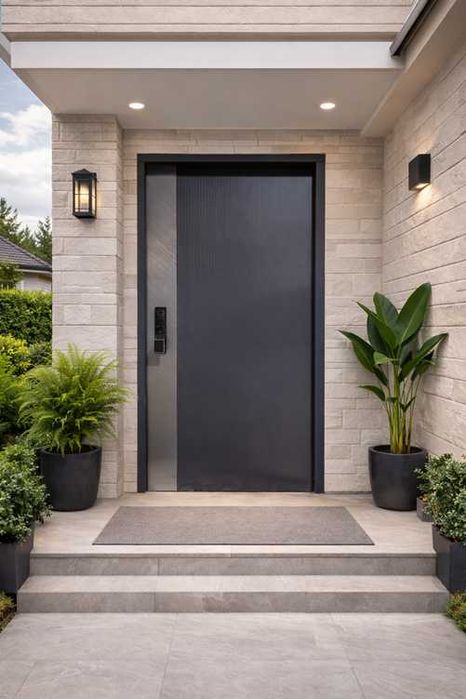 Porta Blindada 2050x960x100mm Smart Lock Direita e esquerda TL501A