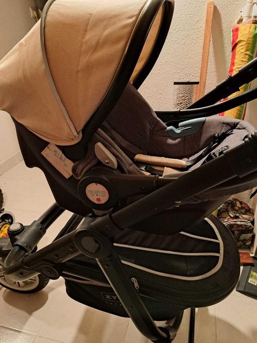 carrinho zippy bebe com ovo