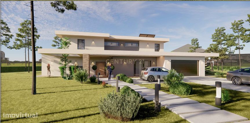 Urban Plot with Approved Project in the Prestigious Herdade da Aroeira
