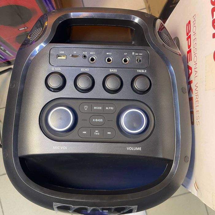 Аренда/ прокат мощной колонки GEDI 2805 + 2 беспроводных микрофона