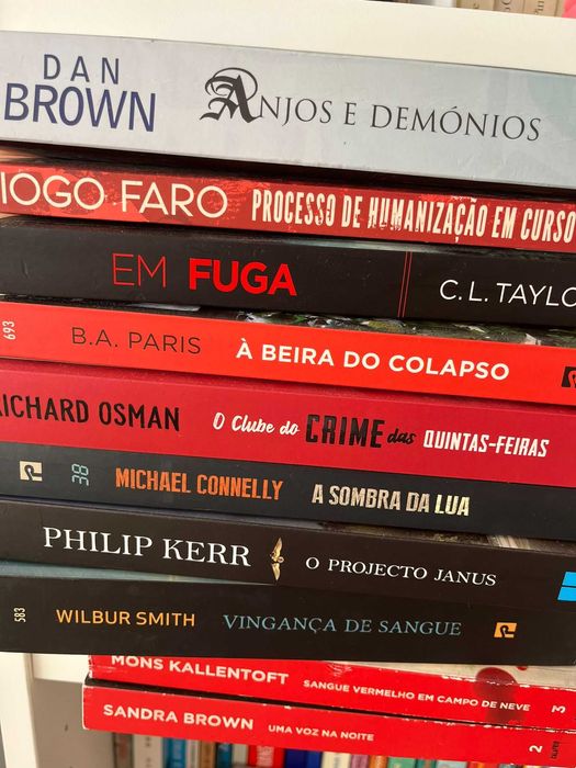 Livros até 9€: Dan Brown, young adult, Chagas Freitas, Diogo Faro...