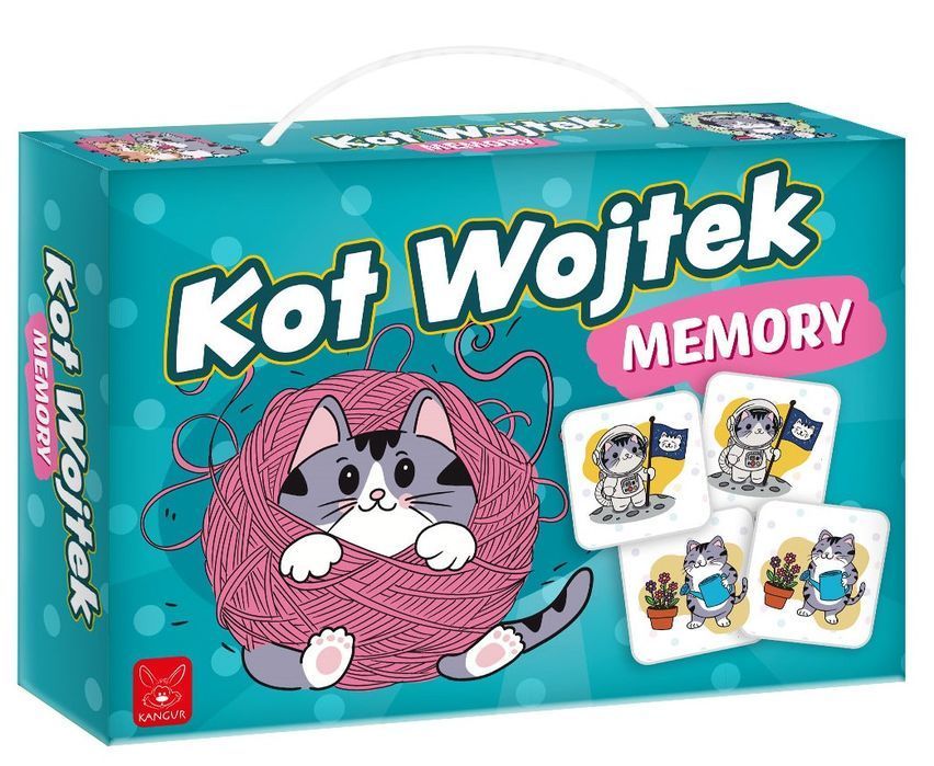 Gra Memory Kot Wojtek Kangur Nowa Nieużywana